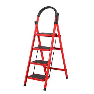 家用梯子室内扶梯四步五步梯家用折叠梯人字梯加厚钢管多功能步梯