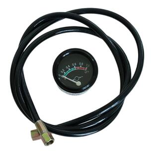 装载机铲车农用车货车柴油机油压力表通用型油管直感式仪表油压表