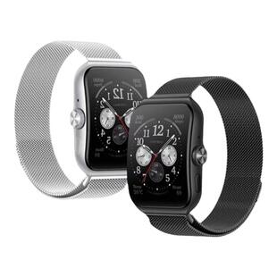 适用于oppowatch3pro手表带4pro米兰尼斯磁吸3se腕带新款oppo全智能运动手表watchX2男女mini金属替换带46mm