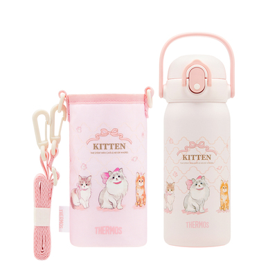 膳魔师儿童便携保温杯萌宠系列
