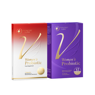 月神小花园女性益生菌30粒+小红盒7粒组合V区护理口服