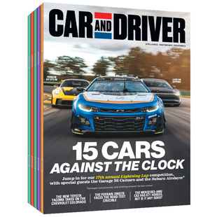 【单期/外刊订阅】Car and Driver 2024/25/2026年订购6期 人车志 美国汽车英文外刊国外期刊 英语杂志