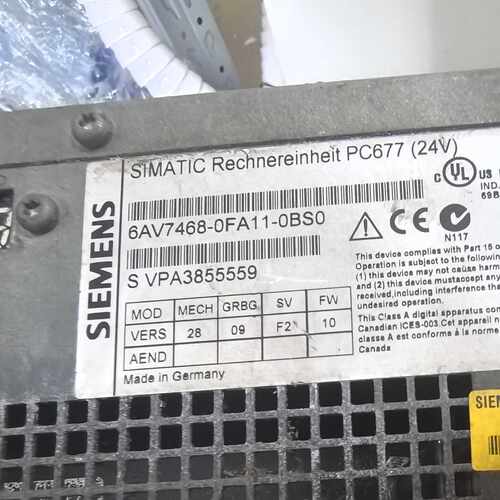 6AV7468-0FA11-0BS0 工控自动化控制模块 PC677 24V议价维修