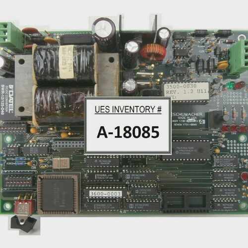 舒马赫 1730 - 7015 气动系统 CPU 板 PCB 3500-0030 工作剩余