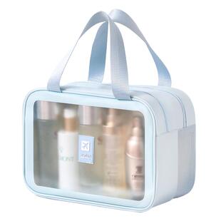 干湿分离洗漱包便携大容量化妆包2026新款出差旅行防水洗澡收纳包