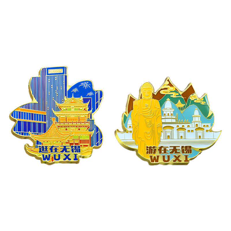 无锡夜景灵山大佛+冰箱贴+收藏品