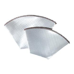 不锈钢梯形咖啡滤网聪明杯滤纸kalita扇形美式咖啡机过滤网可定制