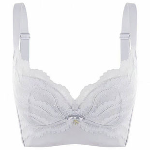 专柜正品玫瑰精油水袋按摩内衣女小胸聚拢增大丰胸软钢圈文胸厚杯