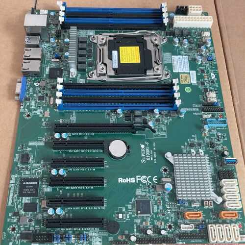 议价超微X10SRI-F单路C612 X99服务器主板 功能正常