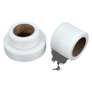 自粘网格带内墙外墙防裂网格布吊顶石膏板接缝抗裂玻璃纤维护墙宝