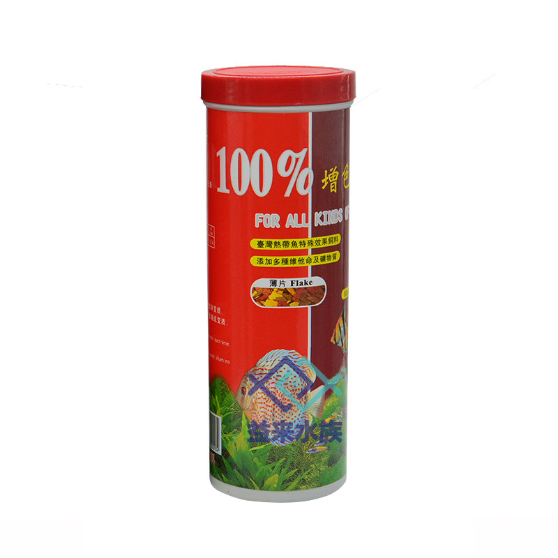 百分百100%增色灯科饲料薄片