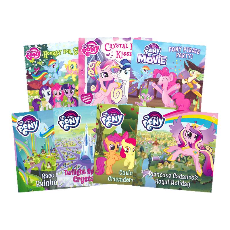 小马宝莉原版进口 My Little Pony Stories 儿童冒险英文故事绘本 正能量情商教育 女孩阅读英语书籍 