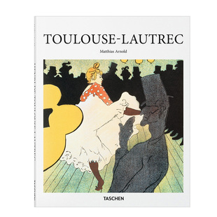 【预订】TOULOUSE LAUTREC[基础艺术]亨利·德·图卢兹·罗特列克绘画艺术书籍画集画册进口原版图书[TASCHEN]
