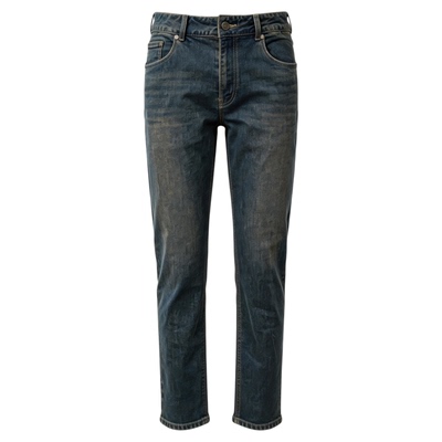 2026春BASSO蓝色复古做旧牛仔裤