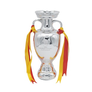 2024年西班牙欧洲杯奖杯1:1模型足球联赛奖杯德劳内杯球迷装饰品