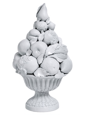 意大利VBC casa复古黑陶公鸡摆件客厅家居书房水果装饰摆设工艺品