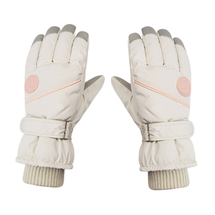 手套女士冬加绒加厚骑车保暖御寒骑行冬季防水防寒可触屏防风冬天