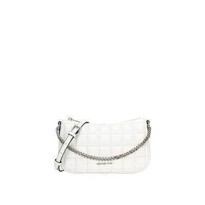 【商场同款】MICHAEL KORS 奥莱 MK  Carmela 女士中号绗缝腋下包