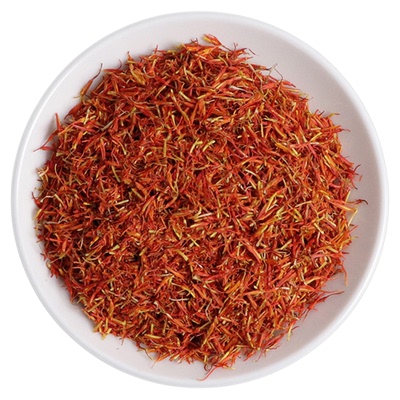 新疆红花100g红花艾叶草红买五发500克非中药材