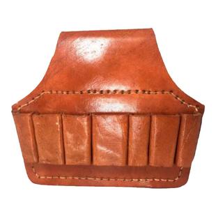 瑕疵品头层牛皮电工工具腰包五联7联电工嵌套皮电工包维修电工袋