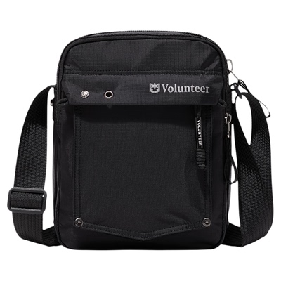 华朗迪尔男士斜挎包防泼水邮差包