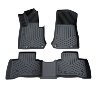 TPE脚垫适用于16-22款奔驰GLC200/260/300L AMG GLC43 全包围防水