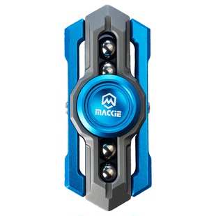 Mackie 麦基工作室二叶装甲骑士金属手指把玩解压玩具edc指尖陀螺