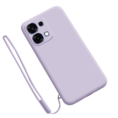 适用oppoA6液态硅胶纯色手机壳