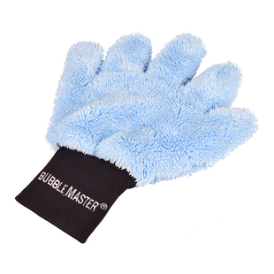Bubble Maste汽车专用五指洗车擦车手套毛绒加厚熊掌刷车不伤漆面