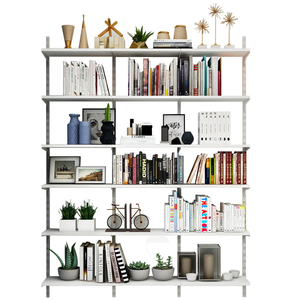 美达斯书架墙上置物架壁挂书柜书桌墙面隔板搁物架客厅墙壁柜收纳