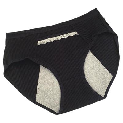 姨妈期全棉女生理裤防侧漏内裤