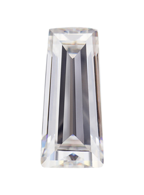 梯形梯方莫桑石八心八箭裸钻