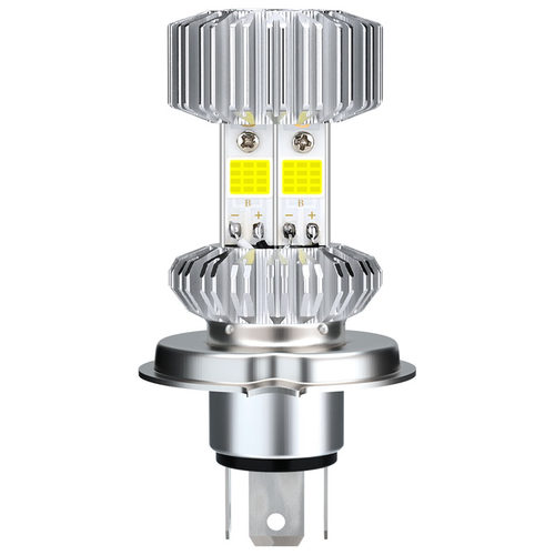 电动三轮摩托车超亮白光LED电瓶车改装12V48V60V内置强光前大灯泡