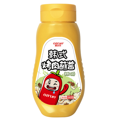 韩式烤肉酱350g家用调料韩国风味