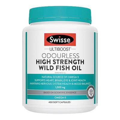 Swisse斯维诗深海鱼油omega3成人中老年dha护心眼脑胶囊1500mg