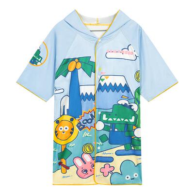 柠檬宝宝浴巾吸水快干