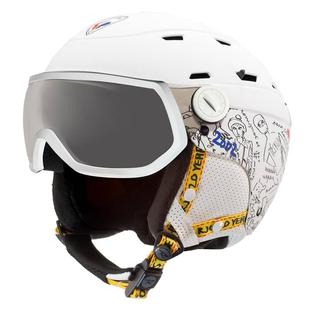 ROSSIGNOL金鸡女款滑雪头盔JCC联名雪盔保暖装备护具专业头盔