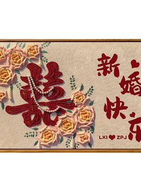 丙烯diy数字油画装饰画送闺蜜