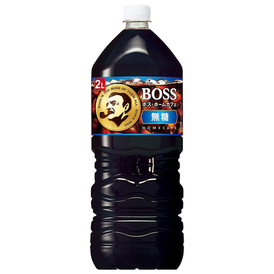 三得利boss日本进口黑咖啡2L