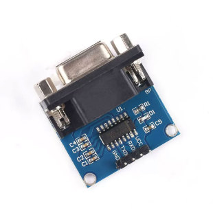 MAX3232串口下载模块 刷机板 RS232转TTL模块2代 串口模块 下载线