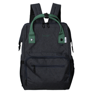 新款升级版麻衣双肩包立体质感大容量妈妈包外出带娃多功能妈咪包