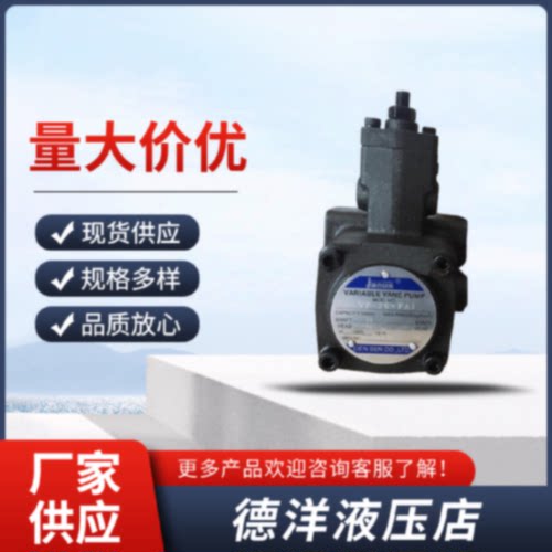 询台湾登胜油泵JANUS叶片泵VPHVP081215203040FA3液压油泵
