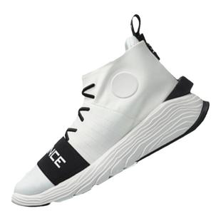 李宁21春悟道休闲鞋男鞋韦德2.3黑白阴阳板鞋高帮运动鞋AGBQ035