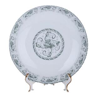 逐鹿民生釉中彩秋韵家用菜盘圆盘深盘鱼盘套装礼品陶瓷促销