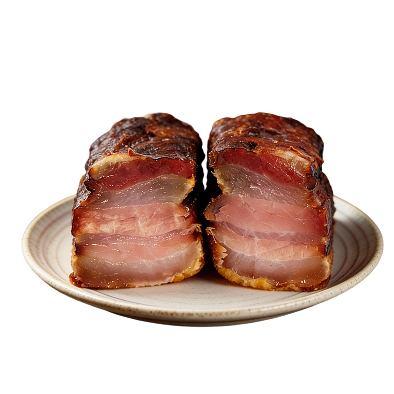 贵州腊肉咸肉农家柴火烟熏五花肉