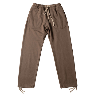 Double Seam 复古卫裤直筒运动裤宽松 拼接抓绒保暖重磅480克秋冬