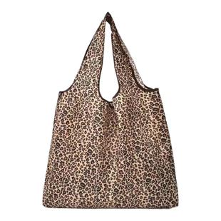 中号可爱卡通折叠便携环保超市购物袋手提袋妈咪买菜包单肩包休闲