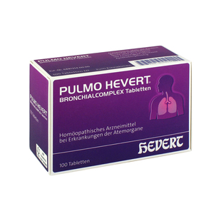 【德国HA大药房】Hevert菲德清肺片100s支气管喉咙干咳嗽止咳化痰