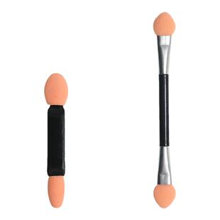 美甲海绵棒极光魔镜粉涂抹棒双头眼影刷一次性彩妆鼻影棒美容工具