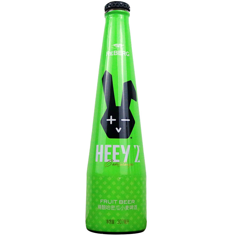 6瓶国产精酿黑色兔子哈密瓜啤酒